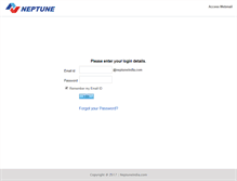 Tablet Screenshot of mail.neptuneindia.com